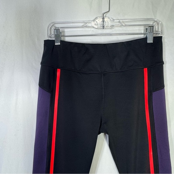 Avia Women’s Athletic Wear Side Striped Leggings - Picture 2 of 6